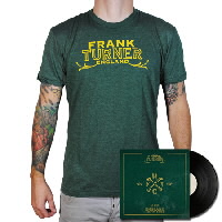 Frank Turner England Keep My Bones LP (Black) & Shirt