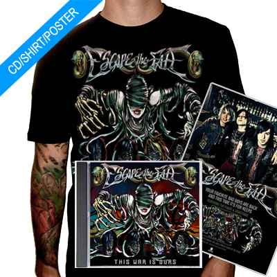 Escape The Fate Bundle This Bundle Includes: - This War Is Ours CD