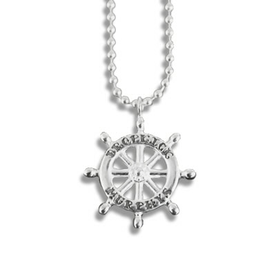 IMAGE | DKM Ship Wheel Necklace