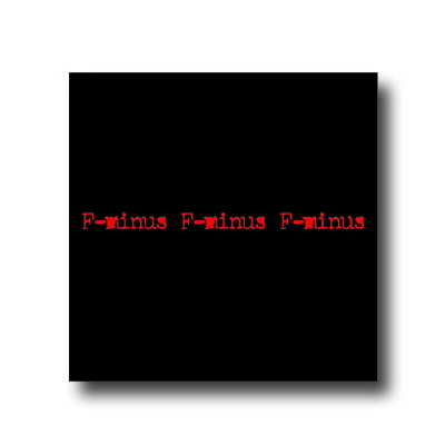 IMAGE | F-Minus CD